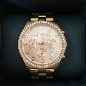Marc by Marc Jacobs rose gold watch